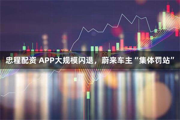 忠程配资 APP大规模闪退，蔚来车主“集体罚站”