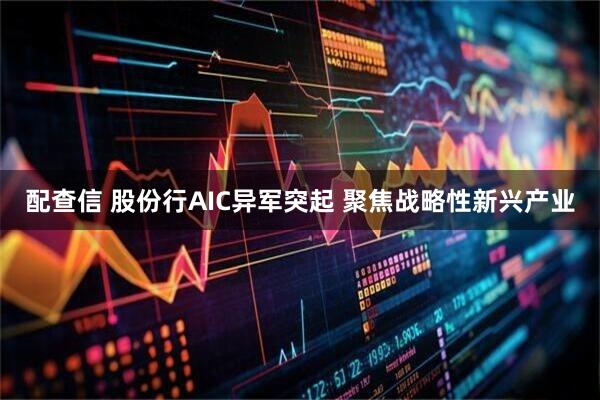 配查信 股份行AIC异军突起 聚焦战略性新兴产业
