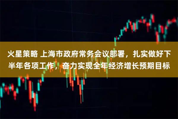 火星策略 上海市政府常务会议部署，扎实做好下半年各项工作，奋力实现全年经济增长预期目标