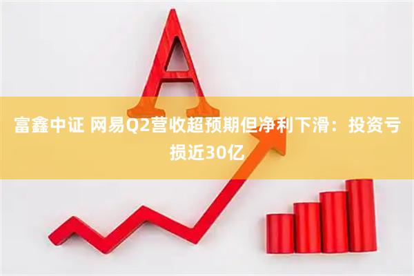 富鑫中证 网易Q2营收超预期但净利下滑：投资亏损近30亿
